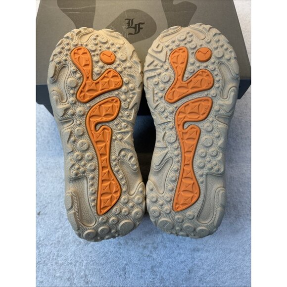 Puma La France RNR Sneakers Sand Orange Glo Aqua Multi Lace Up Men Size 8 NEW main image 7
